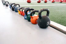 kettle bells free weights 