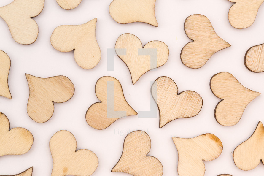 wooden hearts 
