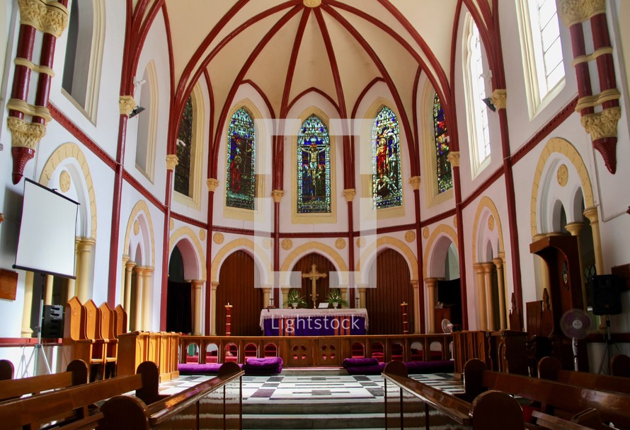 church interior 