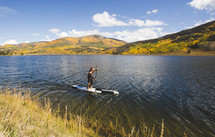 a man on a wake board 