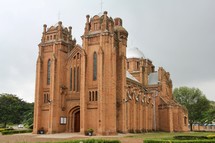 Brick Cathedral in Africa