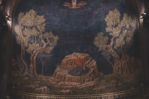 artwork of Jesus at the Garden of Gethsemane 
