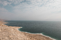 The Dead Sea shore 