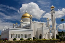 The Sultan Omar Al Saifuddin Mosque Brunei 