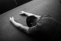 surrendering in prayer 