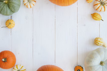pumpkin and gourd border 