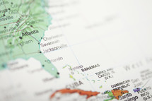 Bahamas map 