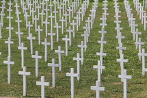 simple cross grave markers 