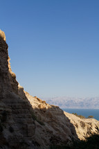 cliffs along a coastline 