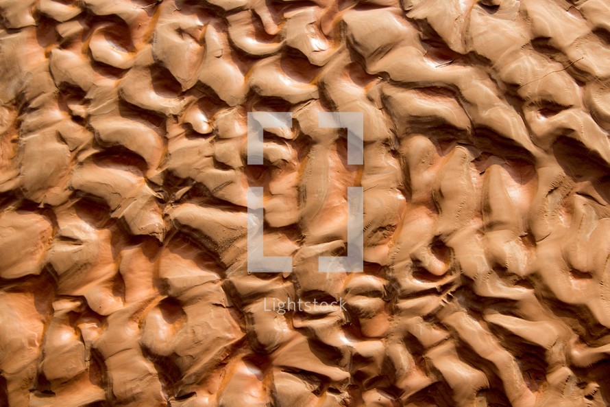 red clay background 
