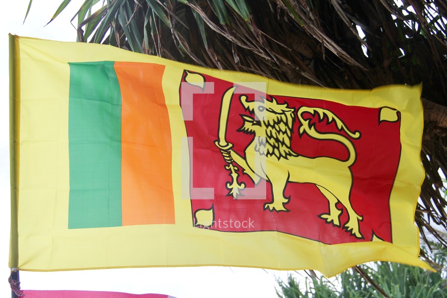 Flag of Sri Lanka 