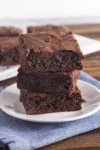 Homemade Double Chocolate Brownies