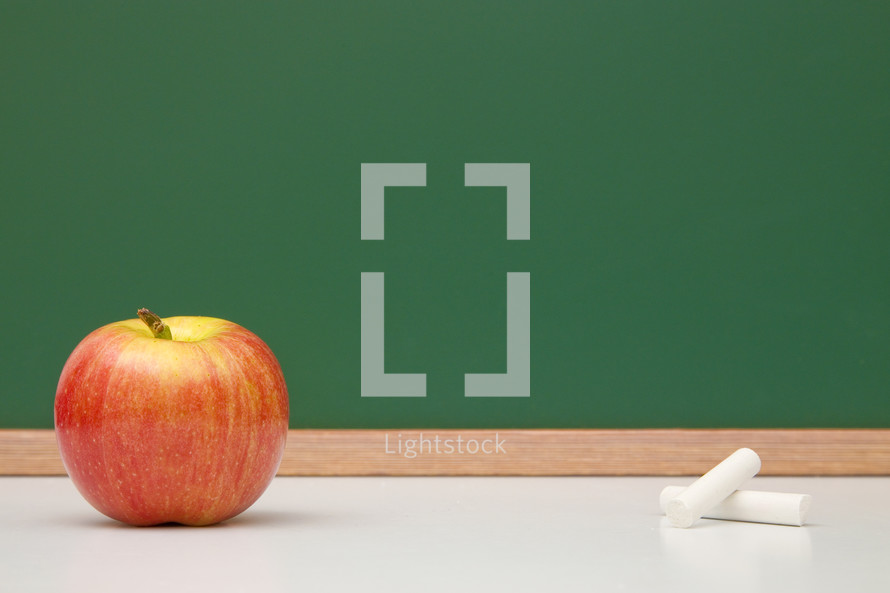 apple, chalk, and chalkboard 