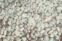 white pebbles 