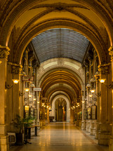 arched corridor 