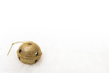 gold bell ornament 