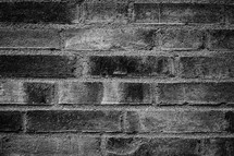 Minimal black texture background brick wall