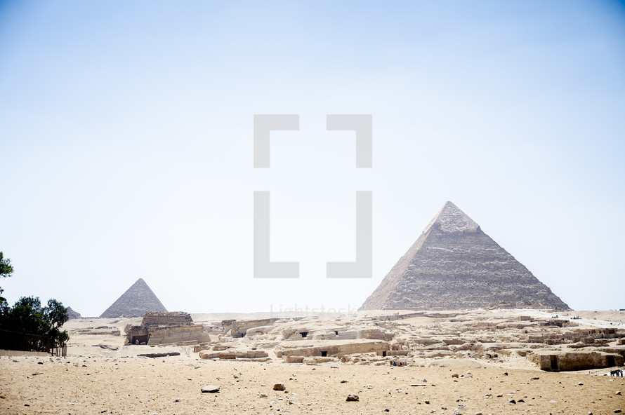 pyramids in Egypt 