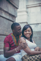 portrait of an African American couple 