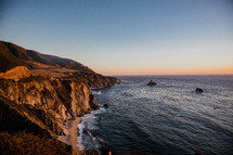 California shoreline 