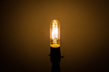 glowing lightbulb 
