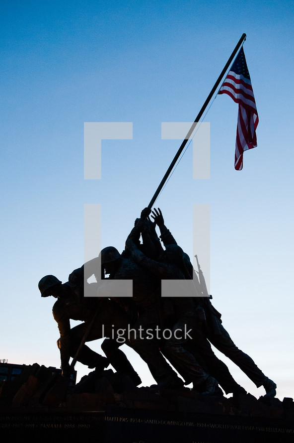 Iwo Jima  Memorial Statue 