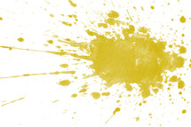 yellow paint splat 