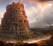 Illustratin of the Tower of Babel