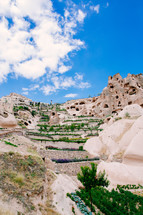hillside farming in Cappadocia 