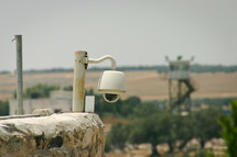 security camera and watchtower 