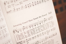 Amazing Grace! How sweet the sound 