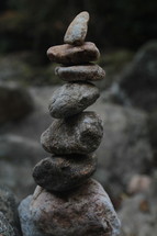 Stacked stones