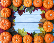 Autumn Thanksgiving Framed Pumpkins