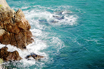 ocean view and sea cliffs 