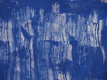 blue and white abstract painting 