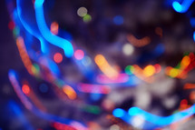 bokeh colorful lights abstract background 