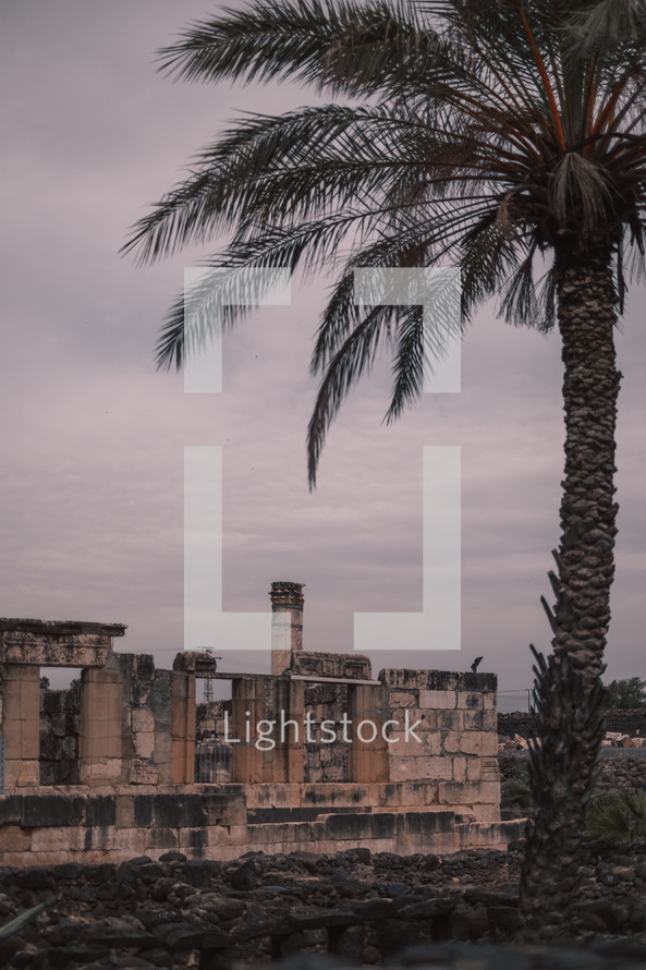 destroyed building in Jerusalem 