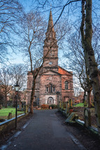 The Parish Church of St Cuthbert.Edinburgh Scotland 