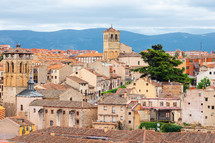 view of Segovia, Castilla y Leon, Spain