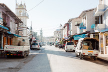 city landscape in Taunggyi Myanmar