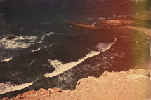Coastline and Cliff | Summer | Background | Grunge | Outdoors | Mountain | Landscape | Outside | Vacation | Youth