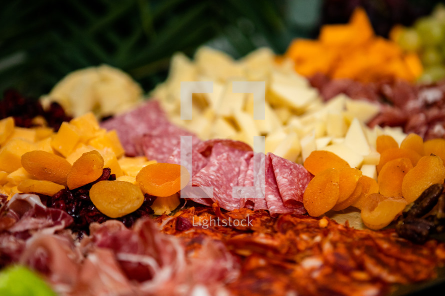 meat and cheese tray 