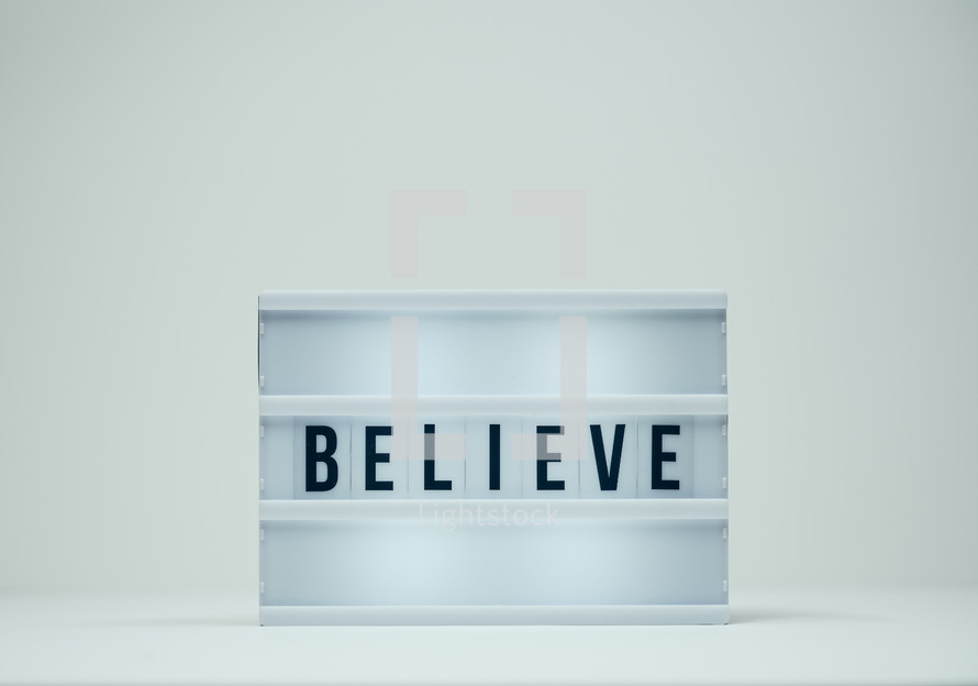 believe 