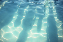 sunlight on pool water 
