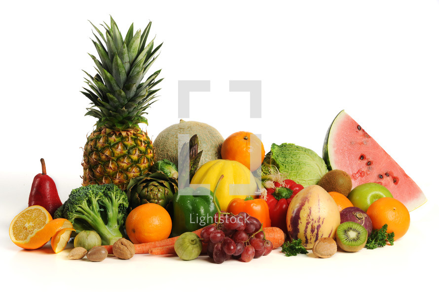 fruits and vegetables 
