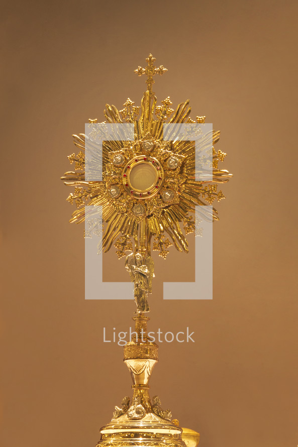 Eucharistic adoration — Photo — Lightstock