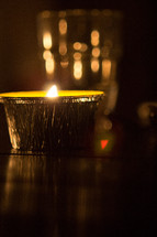 burning candle 