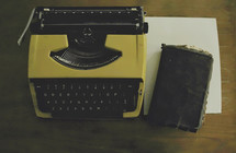 vintage typewriter 