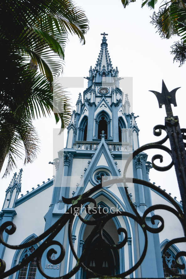 Old church at the center of Petropolis, Rio de Janeiro, Brazil. May 29, 2024.