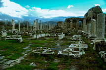 Ancient ruins of Aphrodisias in Turkey. 
